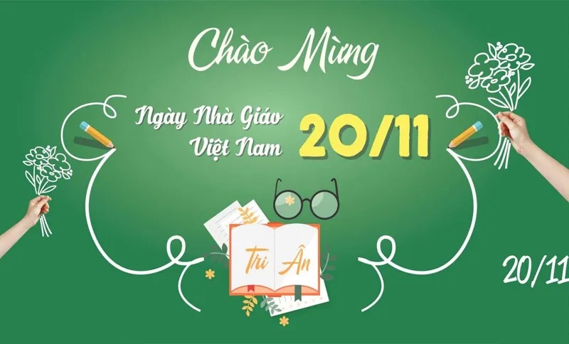 Mẫu câu đố vui 20/11 cho từng môn học