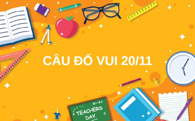 Gợi ý các câu đố vui 20/11 đa dạng chủ đề