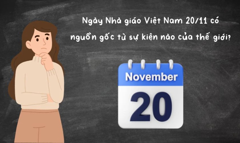 Những câu hỏi về lịch sử, nhân vật liên quan đến ngày 20/11