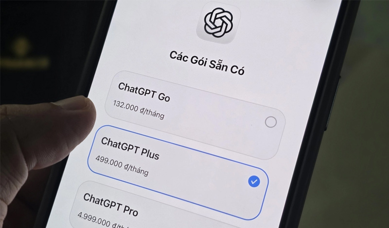 ChatGPT Go có giá 132.000 đồng 1 tháng