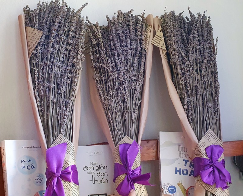 Bó lavender khô