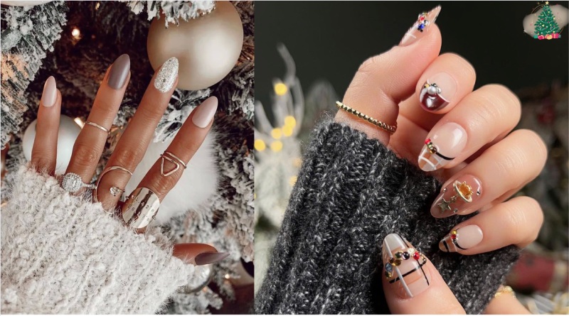 Mẫu nail trang trí những họa tiết sang trọng