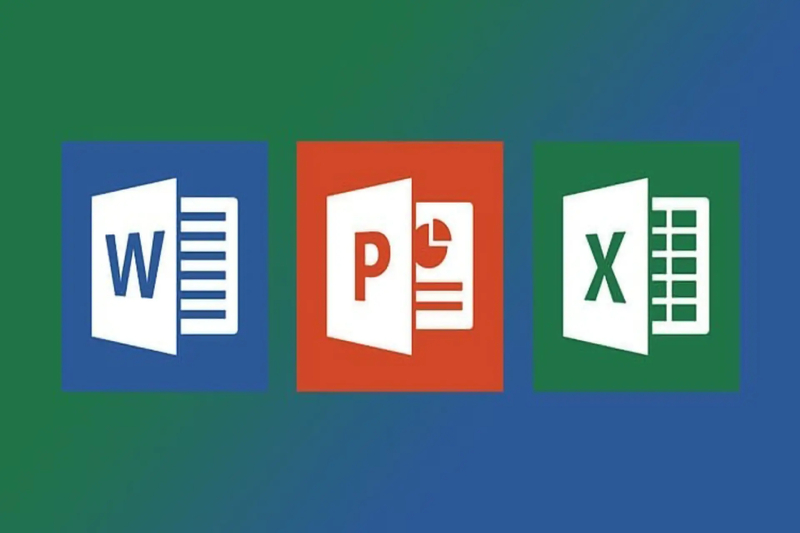 Biểu tượng Word, PowerPoint và Excel