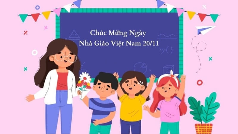 Lời ngỏ 20/11 dành cho các bé mầm non