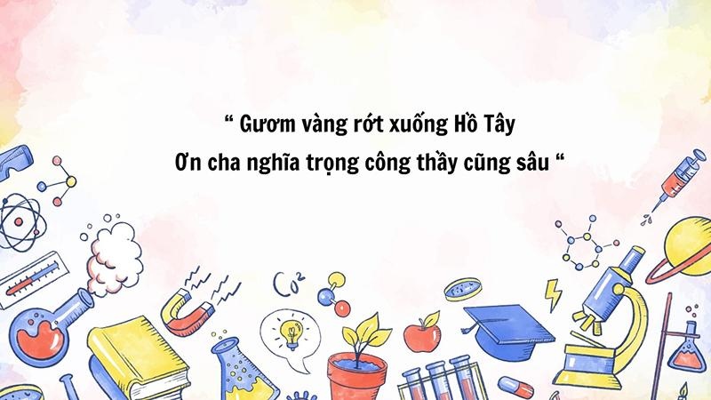 Lựa chọn hình nền 20/11 với trích dẫn tôn vinh thầy cô