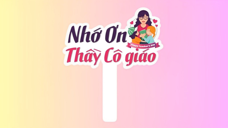 Hashtag nhớ ơn thầy cô giáo