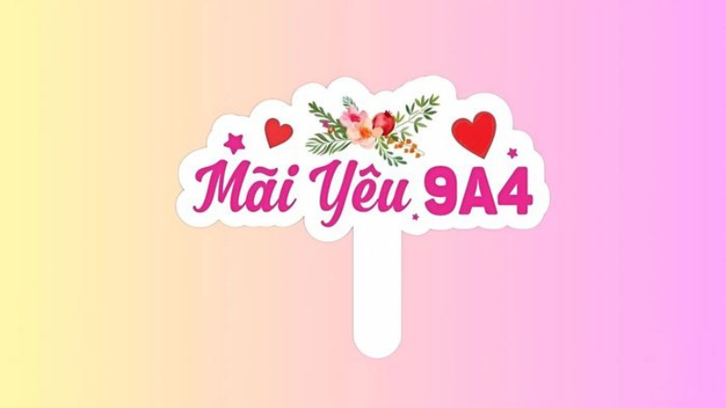 Hashtag mãi yêu 9A4