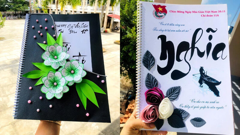 Bìa tập san minh họa sinh động