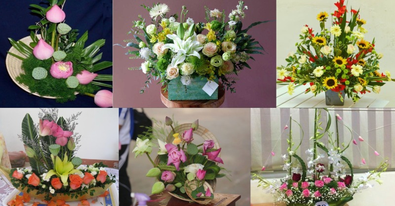 Những mẫu hoa cắm 20/11 độc đáo với đa dạng kiểu dáng