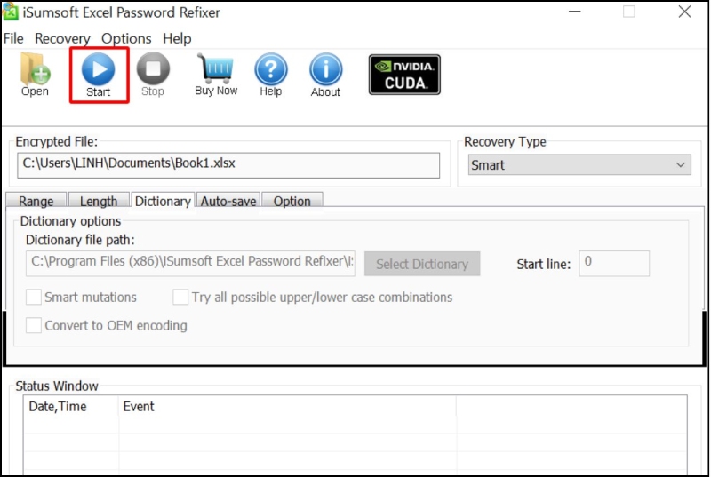 nhung-cach-xu-ly-quen-mat-khau-file-excel-15 Nhấn Start để quá trình khôi phục mật khẩu bắt đầu