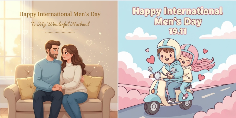 Tạo ảnh mừng ngày quốc tế nam giới bằng gemini