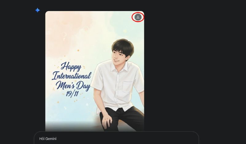 Kết quả tạo ảnh 19/11 phong cách minh họa, nhân vật nam trong nền pastel