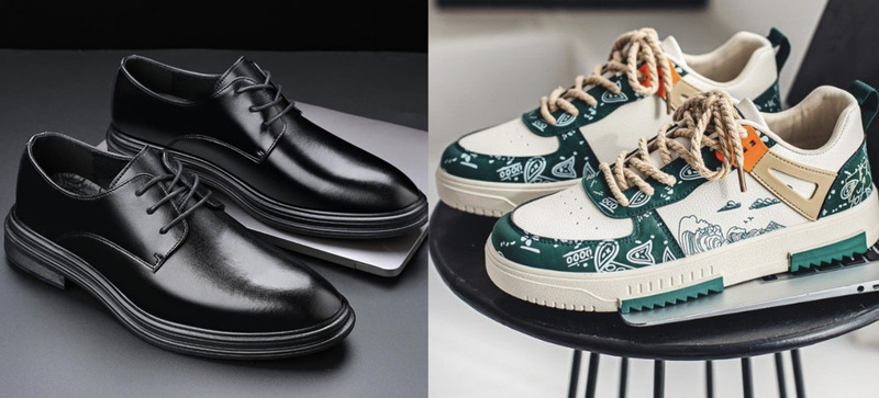 Giày da và giày thể thao nam