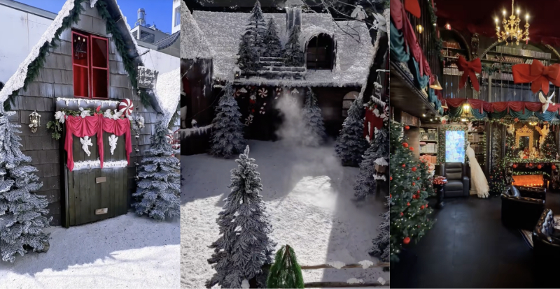 Khung cảnh Giáng Sinh rực rỡ tại Hỉn Coffee