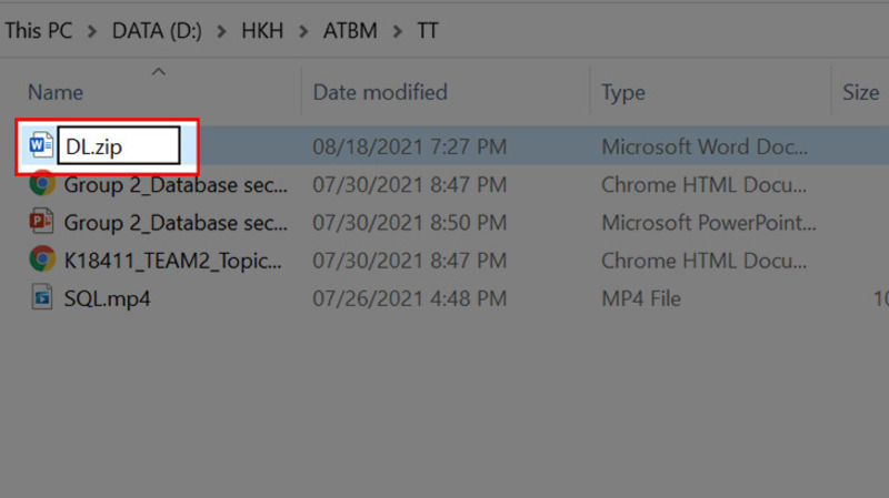 Đổi định dạng file để tiếp tục chỉnh sửa