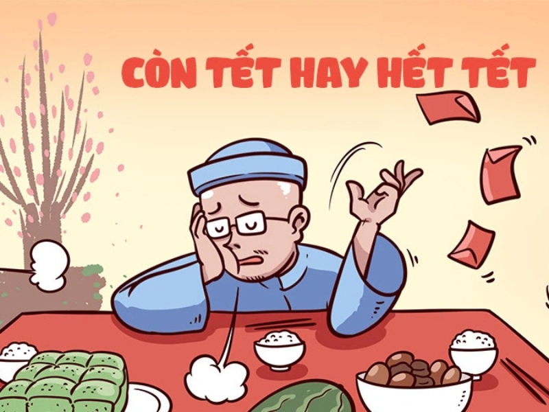 Caption hết Tết cho chủ đề hết Tết còn xuân