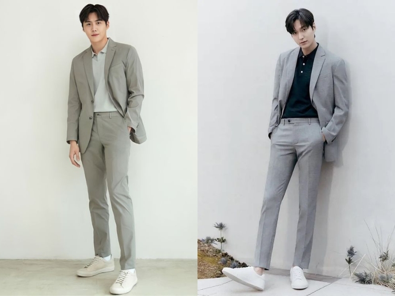 Bộ đồ vest xám dành cho nam