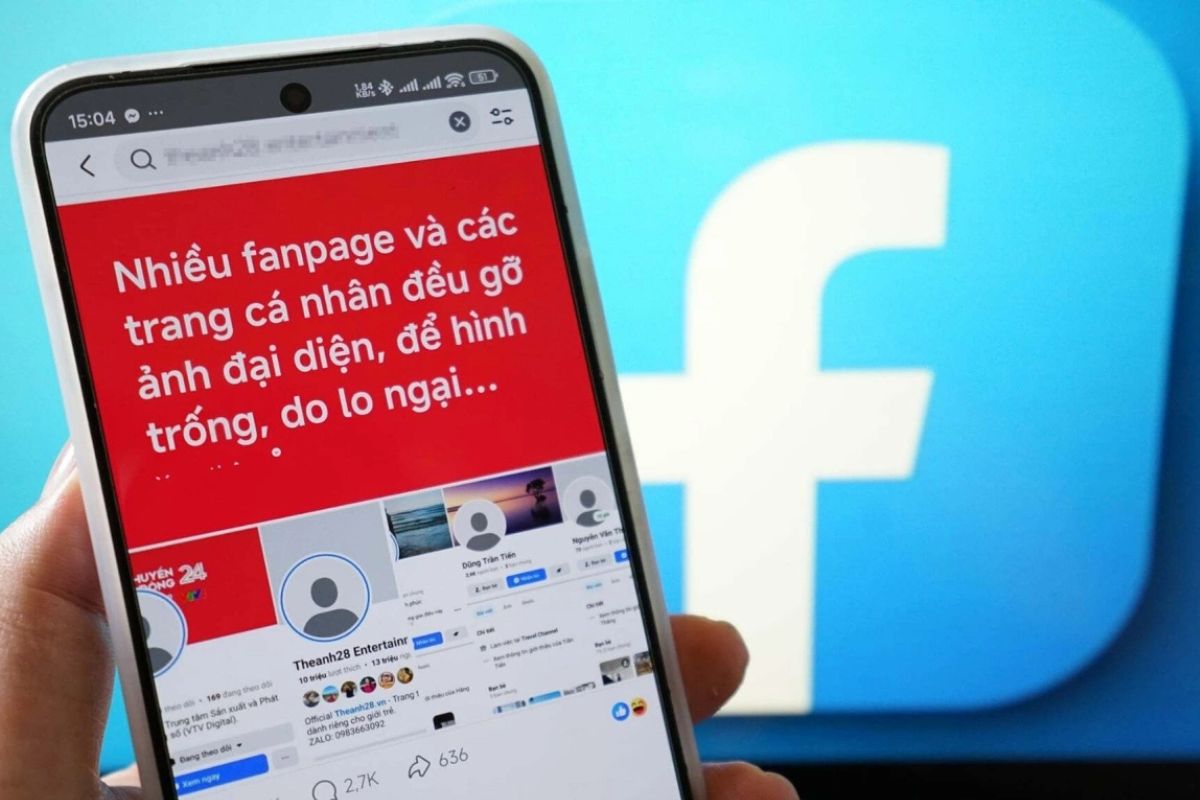 Việc xóa avatar fanpage để tránh report chỉ là giải pháp tạm thời