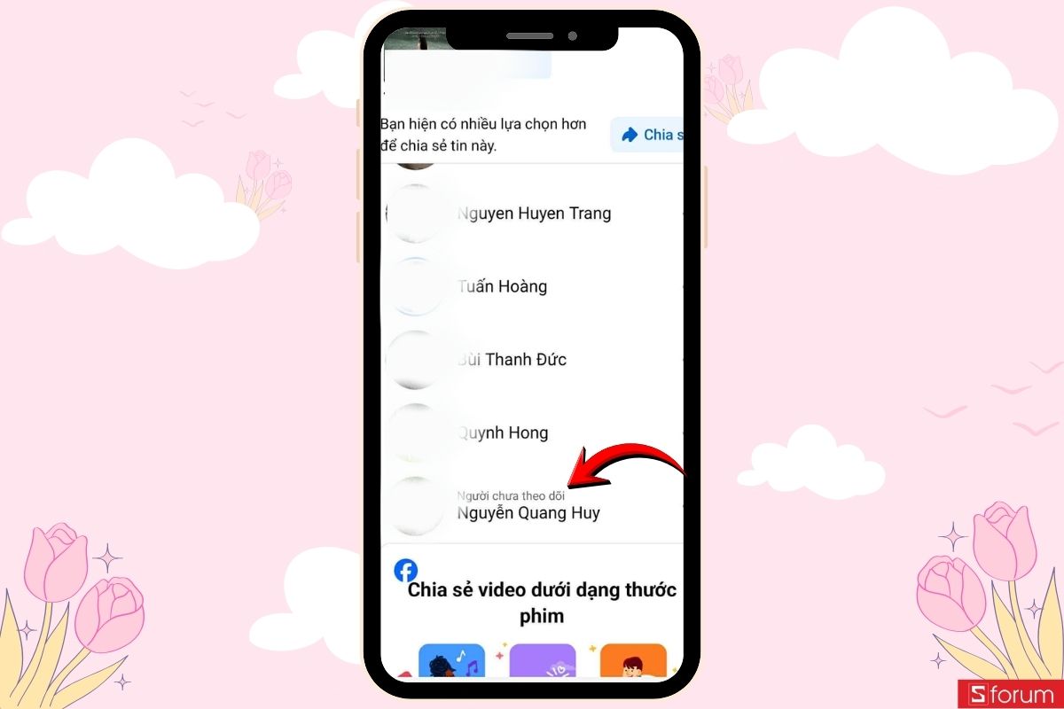 Kiểm tra lại danh sách người xem Story