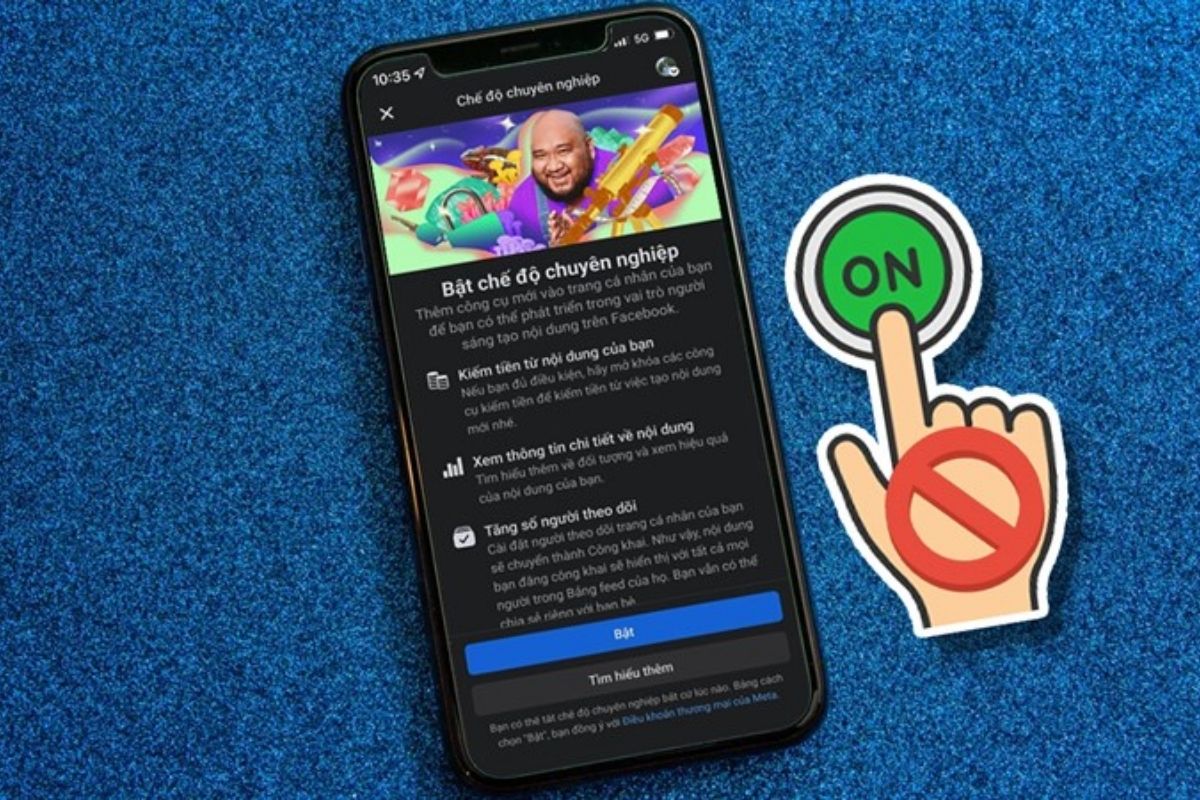 Lưu ý khi bật chế độ chuyên nghiệp Facebook