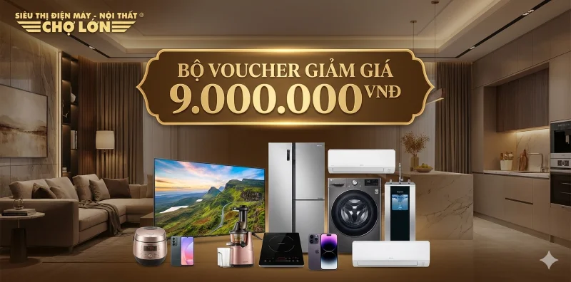 Bộ Voucher Giảm Giá – Điện Máy Chợ Lớn