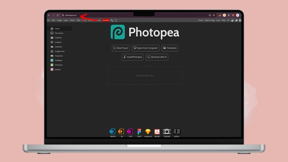 Mở ảnh trong phần mềm chỉnh sửa